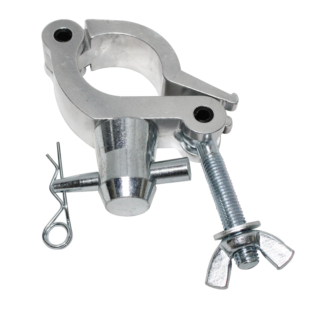 Aluminum Side Entry Pro M10 Truss Clamp with Half Conical for 2" Truss Tube Capacity 661 lbs.