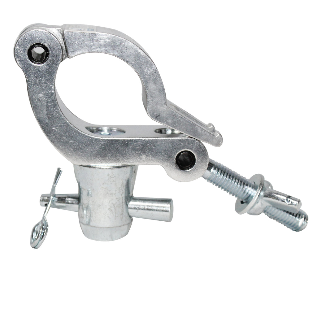 24PCS Aluminum Side Entry Pro M10 Truss Clamp with Half Conical for 2" Truss Tube Capacity 661 lbs.