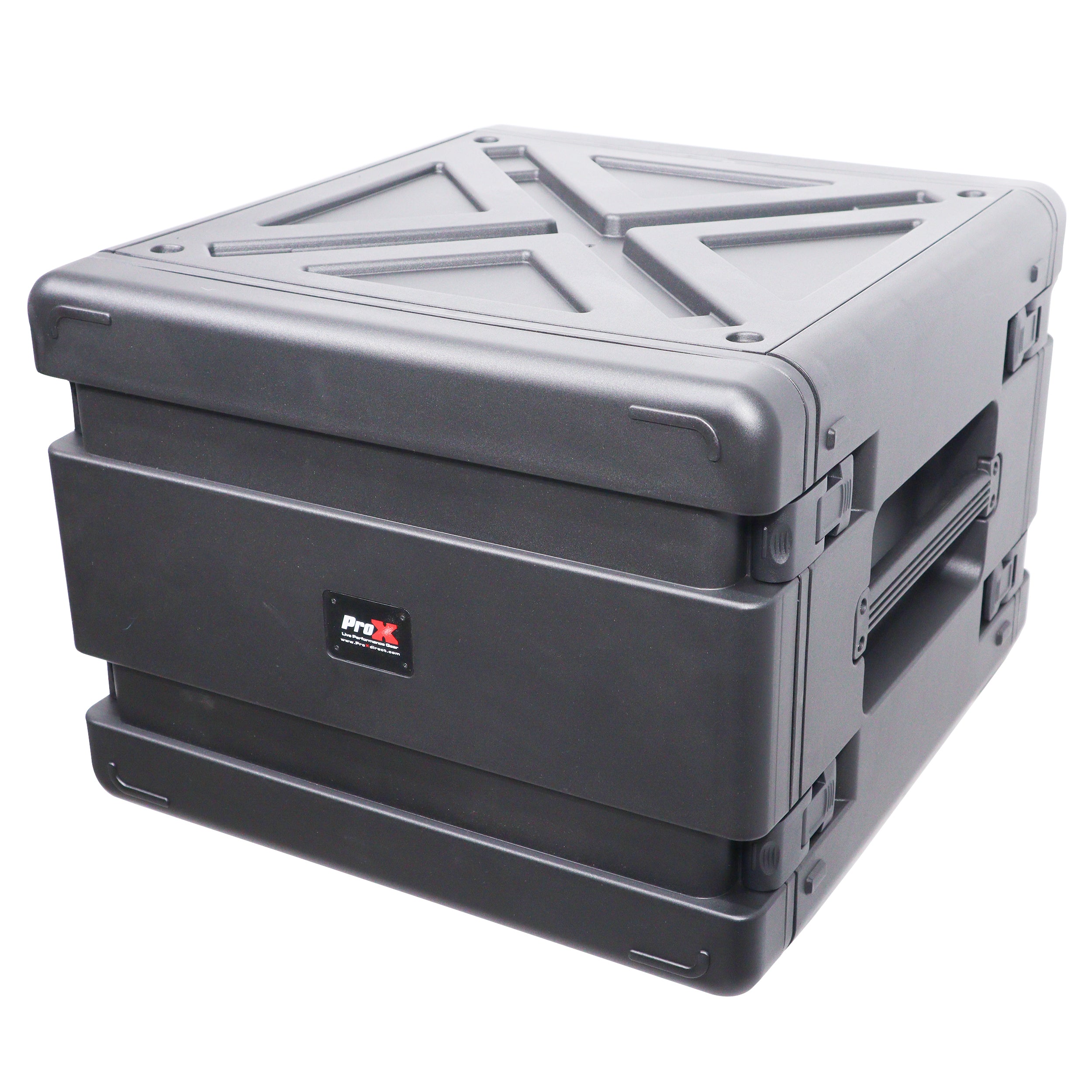 UltronX Watertight 8U Rack Space Molded Plastic Case - 18" Depth Front Rail to Rail