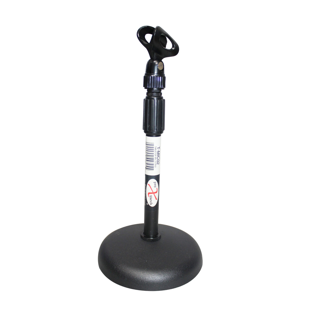 10PCS Desktop Microphone Stand  with 6" Round Base