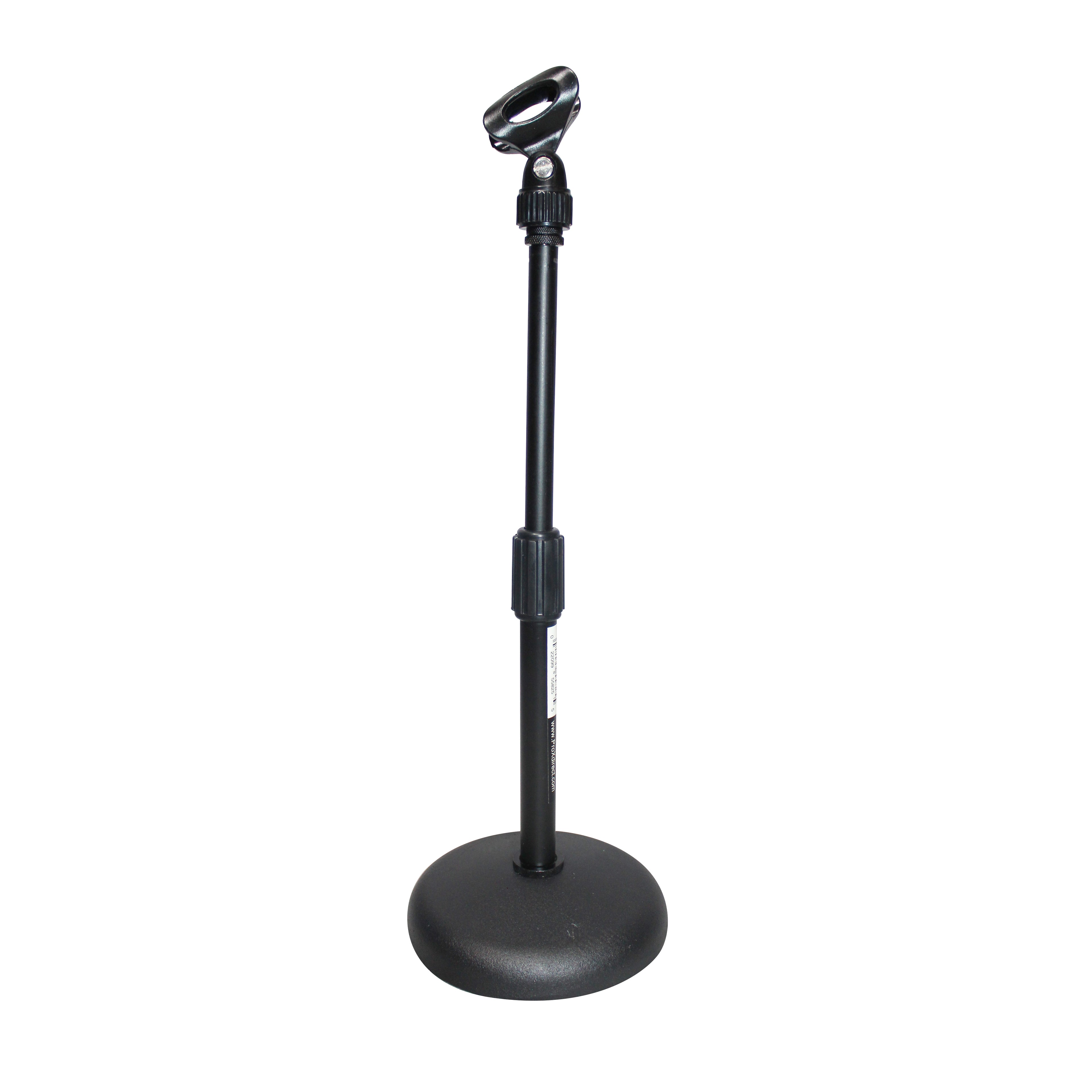 Desktop Microphone Stand  with 6" Round Base