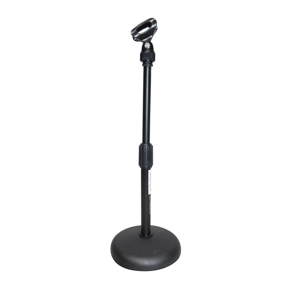 10PCS Desktop Microphone Stand  with 6" Round Base