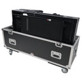 ATA Case for up to 50" LED LCD TV and Mesa Media DJ Facade Workstation