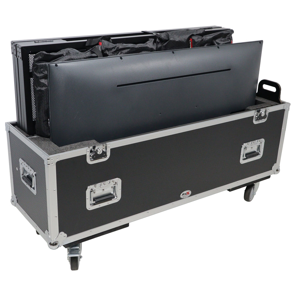 ATA Case for up to 50" LED LCD TV and Mesa Media DJ Facade Workstation