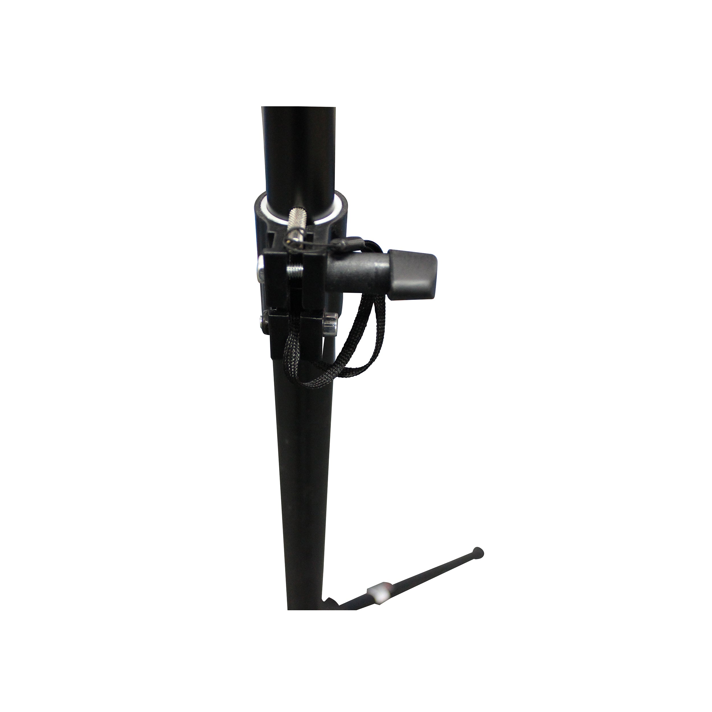 Lightweight Height Adjustable DJ Lighting Stand with Square T-Bar – adjusts up to 9 Ft Height