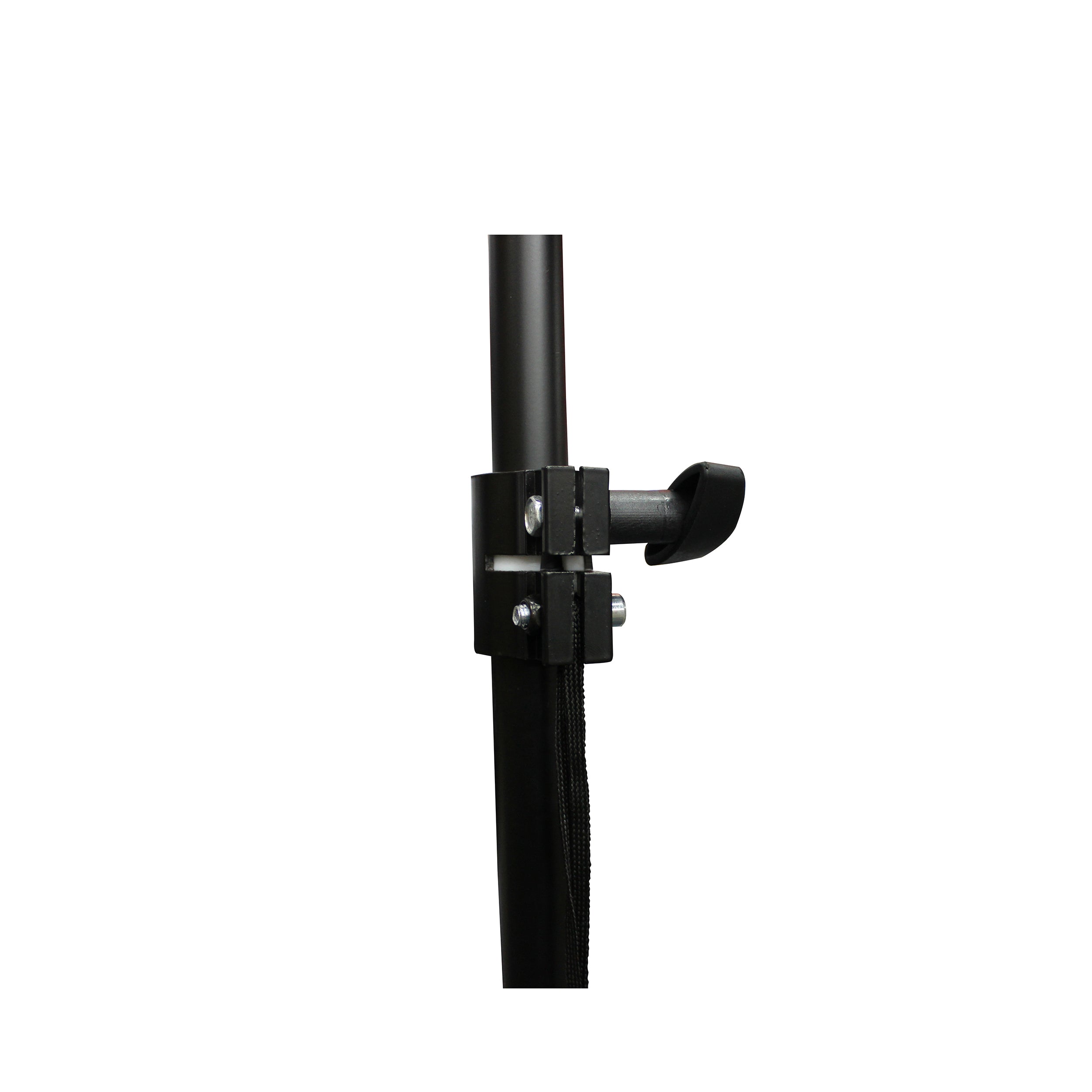 Lightweight Height Adjustable DJ Lighting Stand with Square T-Bar – adjusts up to 9 Ft Height