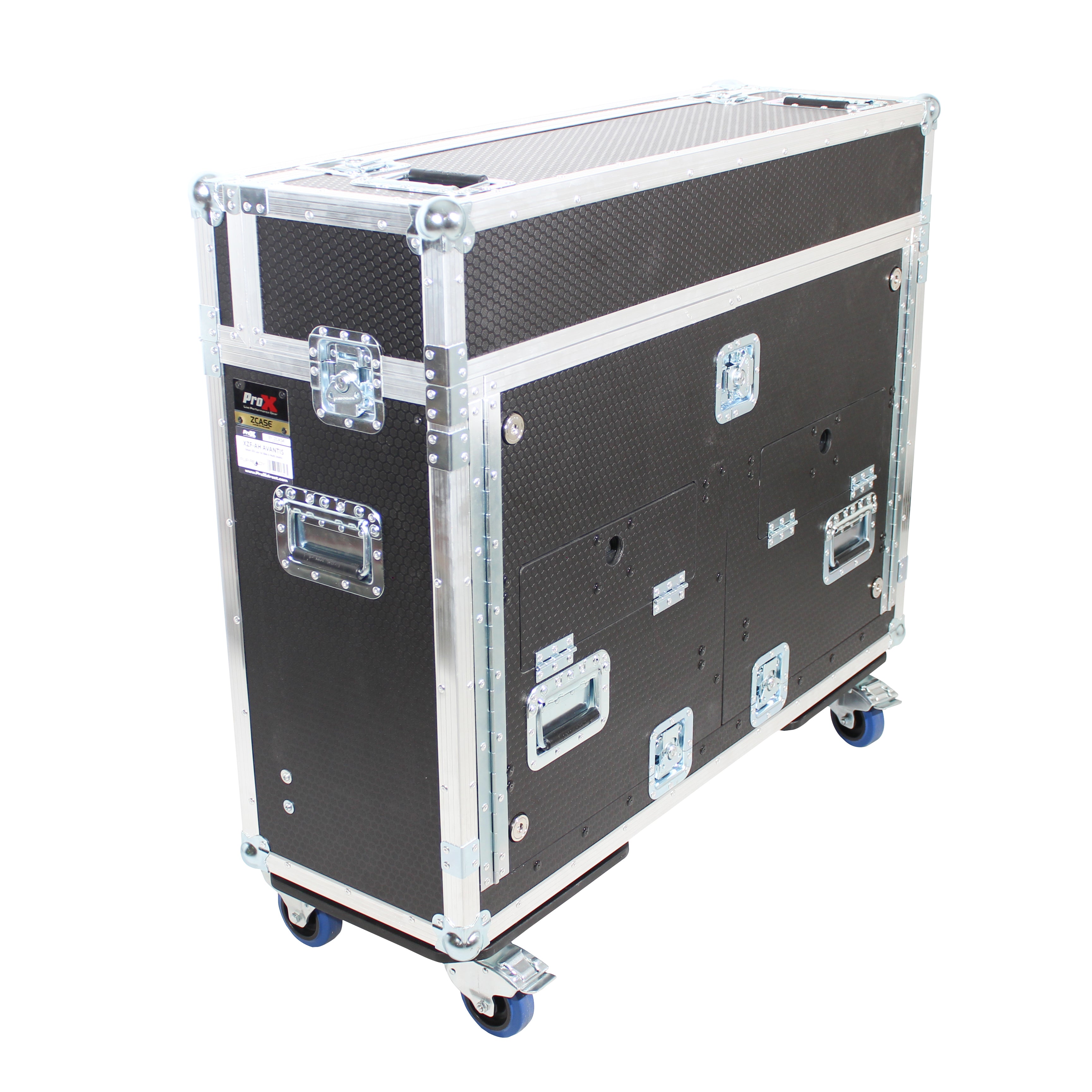 ChamSys MagicQ MQ250 Flip-Ready Hydraulic Console Easy Retracting Lifting Flight Case with wheels