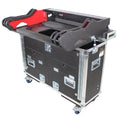 Yamaha TF5 Flip-Ready Hydraulic Console Easy Retracting Lifting Flight Case and wheels incl Laptop Monitor Arm