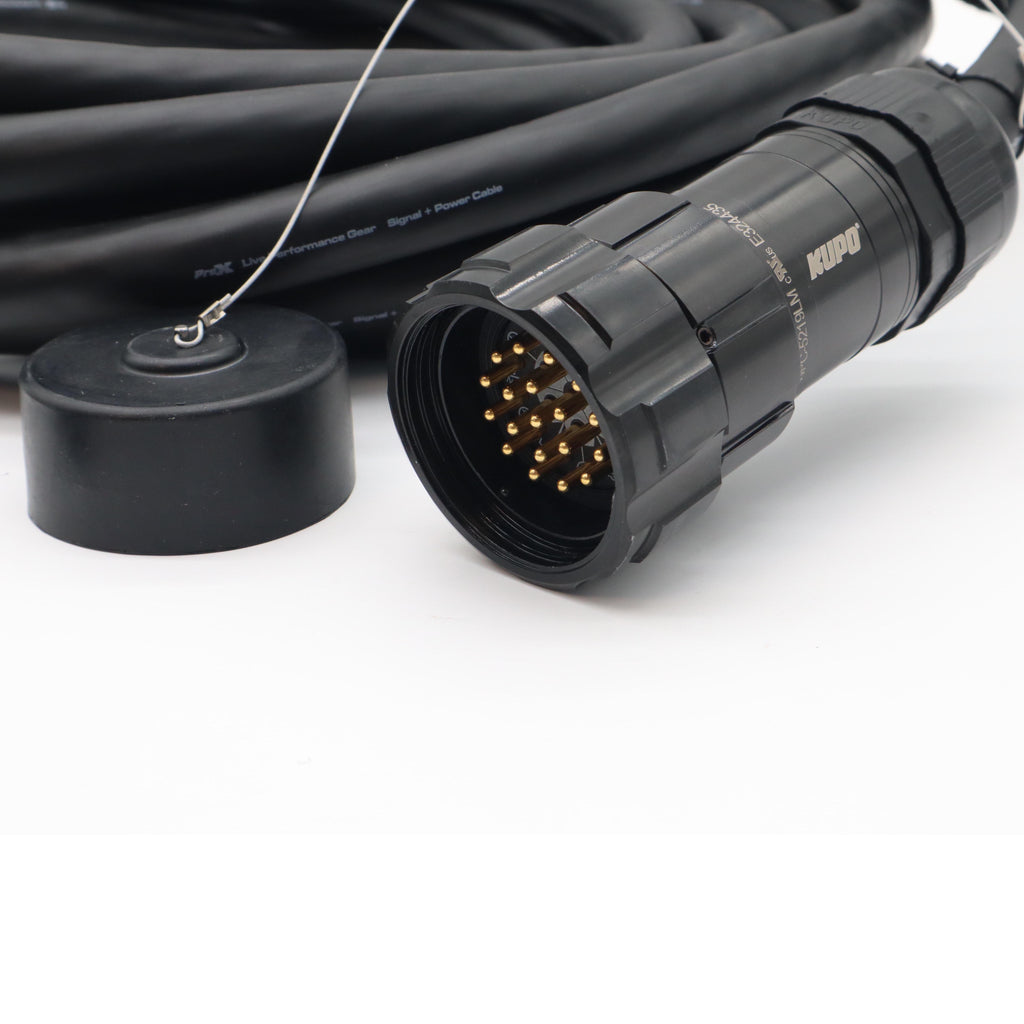 Power Distribution 30Ft 19 Pin Male to Female 12 AWG Extension Cable