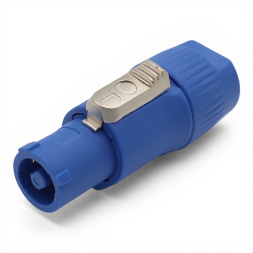 Blue Male Connector for Power Connection compatible devices