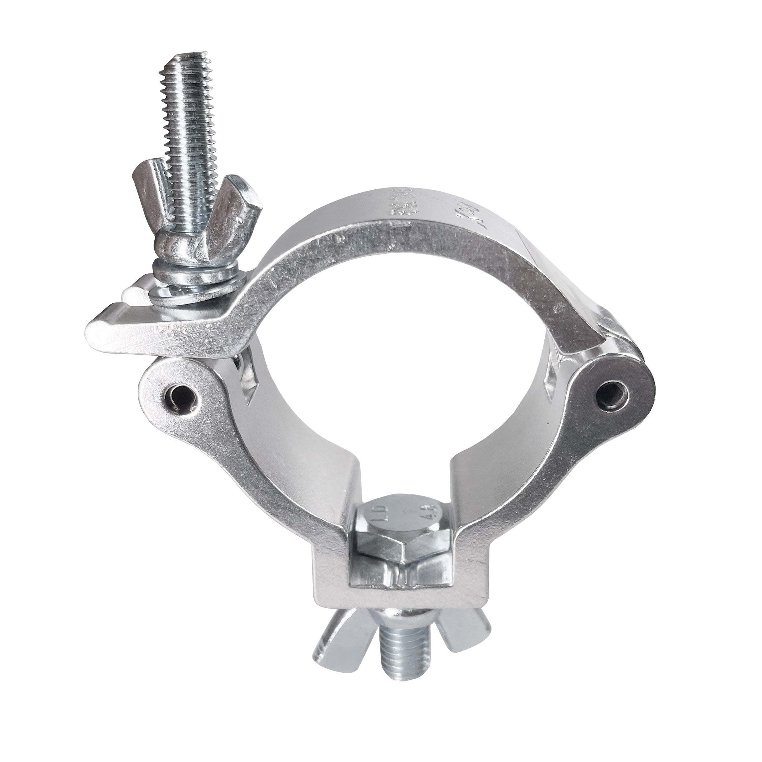 Aluminum Slim M10 O-Clamp for 2" Truss Tube Capacity 165 lbs.