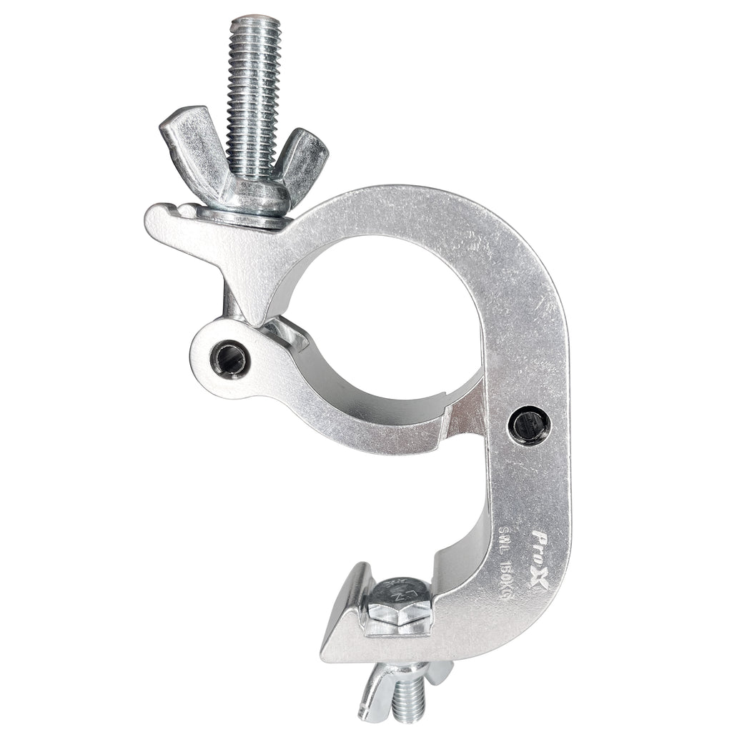 24PCS  Aluminum Pro Slim Hook Style Clamp for 2" Truss Tube Capacity 330 Lbs.