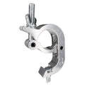 Aluminum Pro Slim Hook Style Clamp for 2" Truss Tube Capacity 330 Lbs.