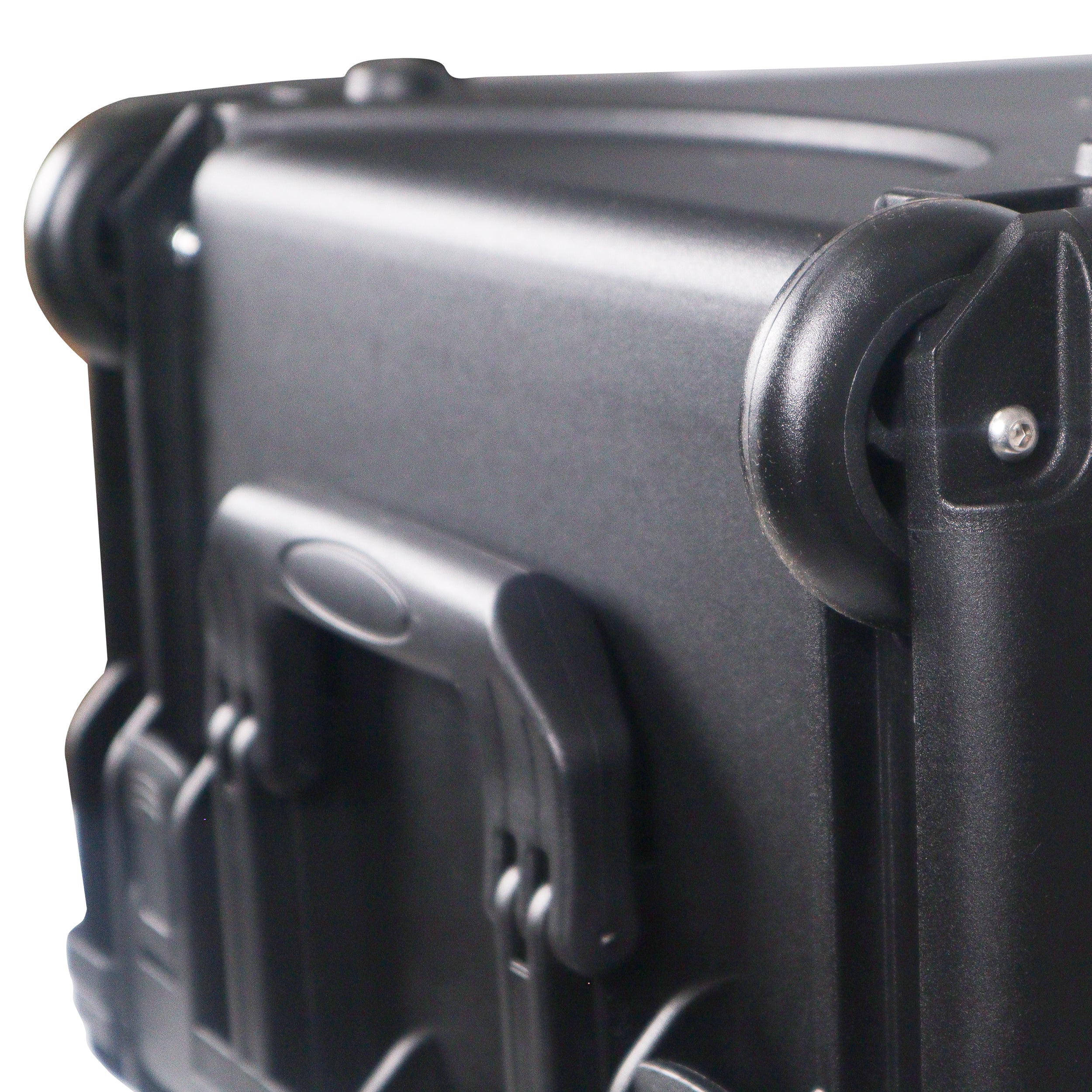 UltronX MEDIUM Water Resistant ABS Molded Portable Storage Case for Audio Camera Tactical includes cut pluck foam - 14x19x7.5