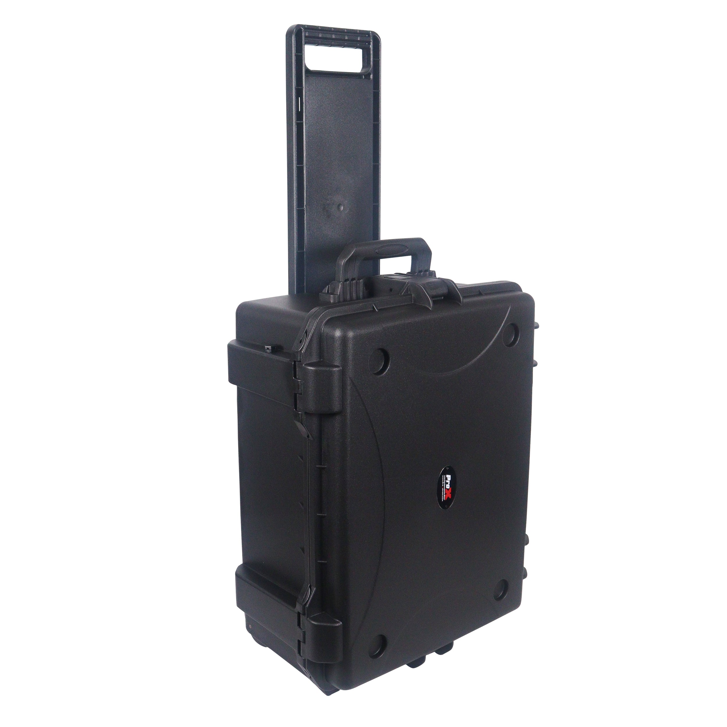UltronX MEDIUM Water Resistant ABS Molded Portable Storage Case for Audio Camera Tactical includes cut pluck foam - 14x19x7.5