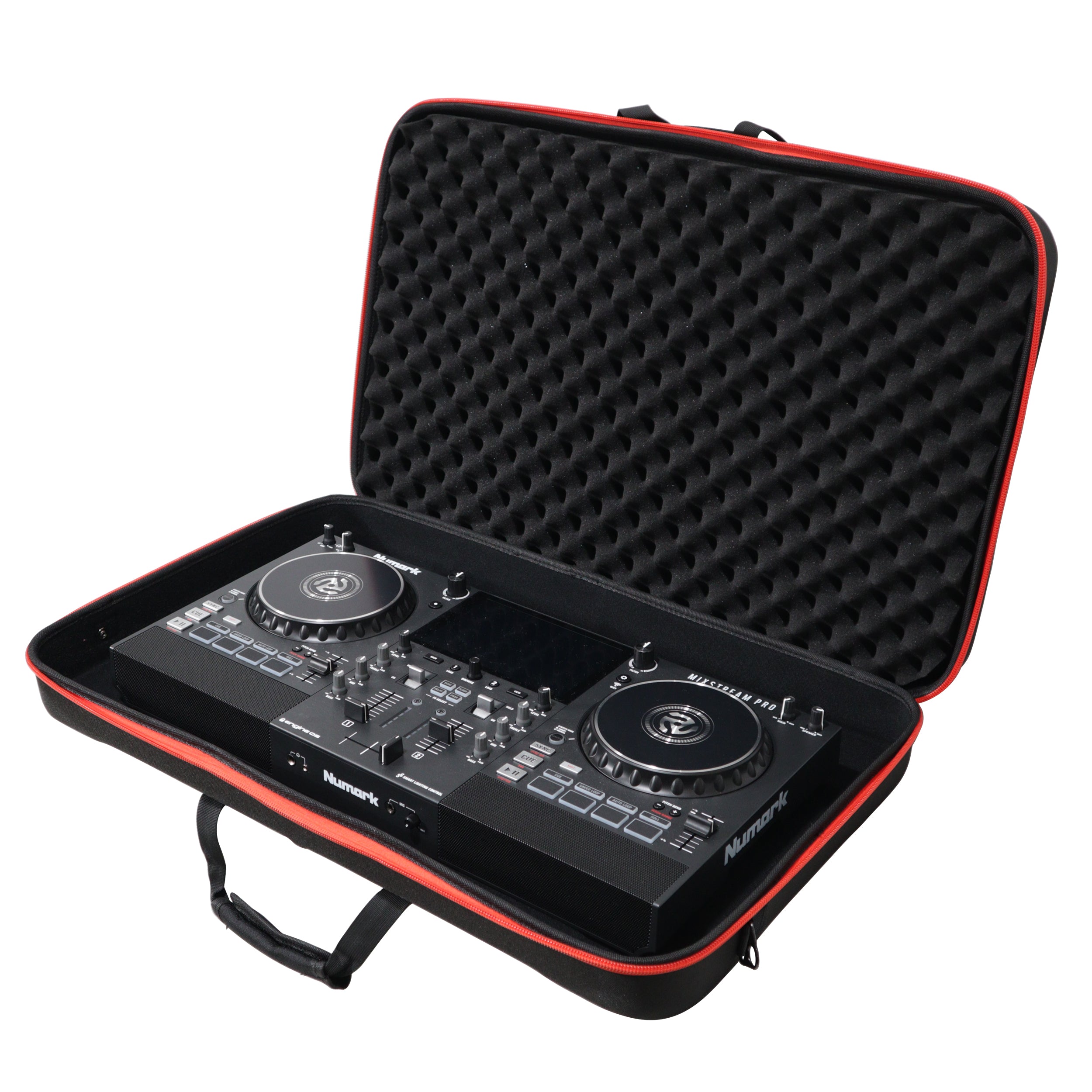 ZeroG Ultra Lightweight Hard Shell DJ Controller Shoulder Strap Bag for Pioneer DDJ-RX SX3 S1 and Numark Mixstream Pro Mixdeck -