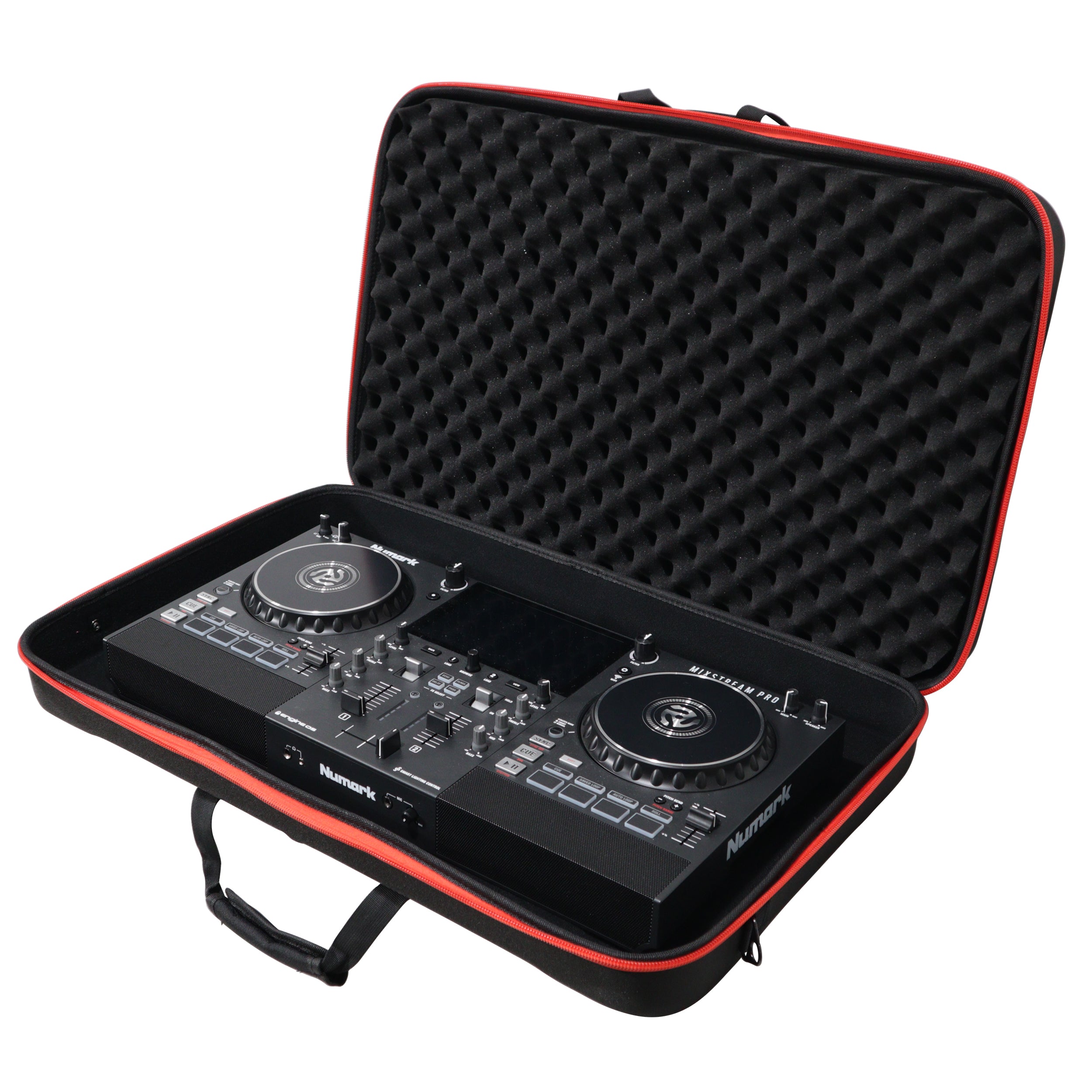 ZeroG Ultra Lightweight Hard Shell DJ Controller Shoulder Strap Bag for Pioneer DDJ-RX SX3 S1 and Numark Mixstream Pro Mixdeck -