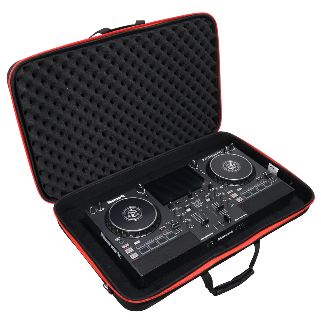 ZeroG Ultra Lightweight Hard Shell DJ Controller Shoulder Strap Bag for Pioneer DDJ-RX SX3 S1 and Numark Mixstream Pro Mixdeck -
