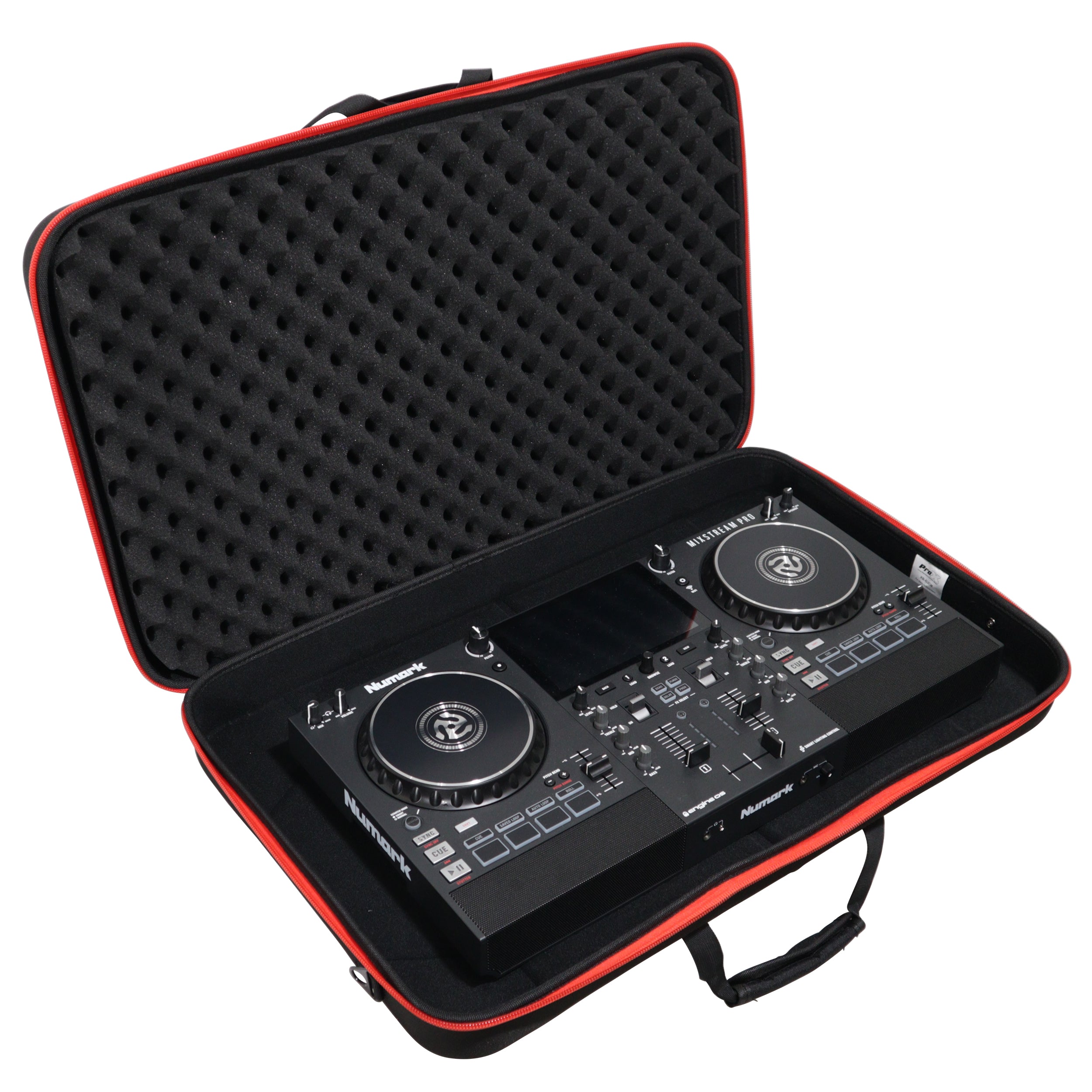 ZeroG Ultra Lightweight Hard Shell DJ Controller Shoulder Strap Bag for Pioneer DDJ-RX SX3 S1 and Numark Mixstream Pro Mixdeck -