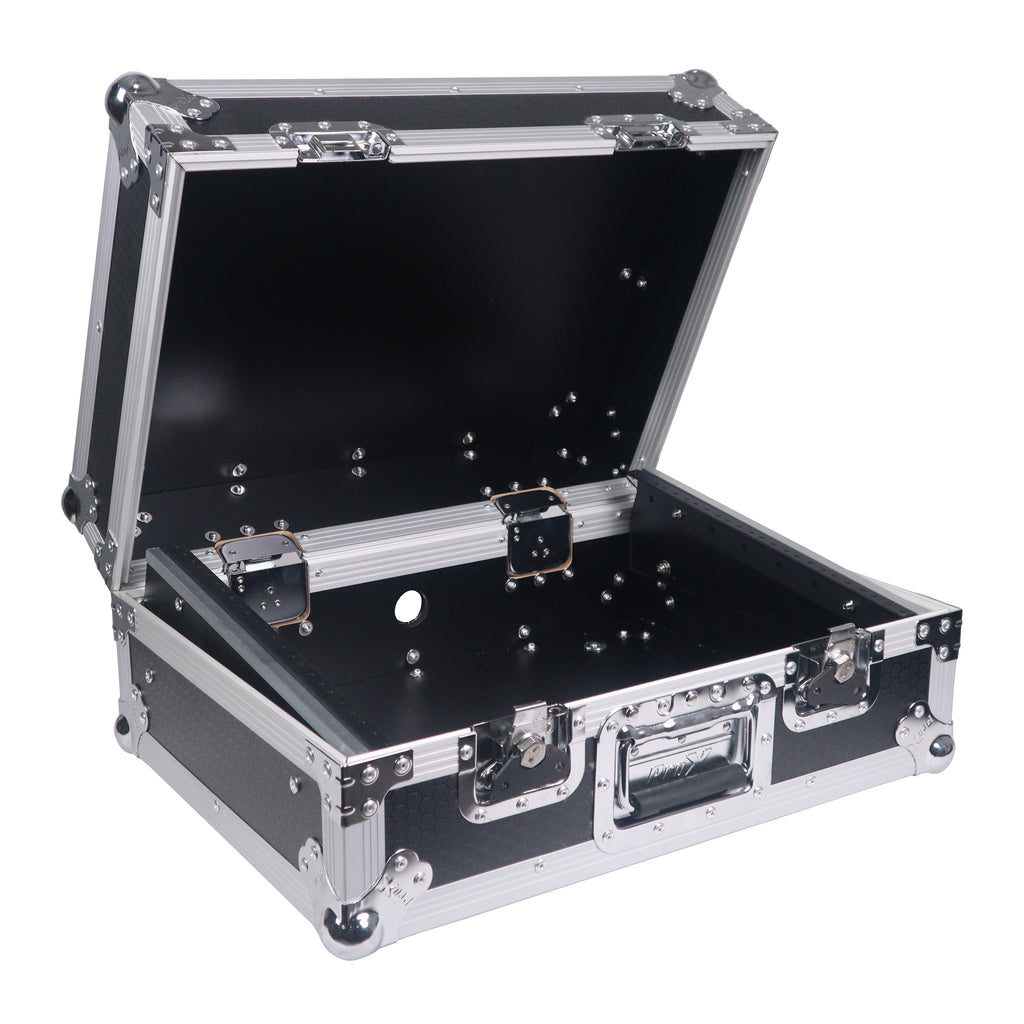 8U Top Mount Slanted Flight Case for 19 inch Mixers