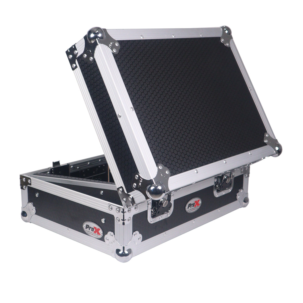 8U Top Mount Slanted Flight Case for 19 inch Mixers