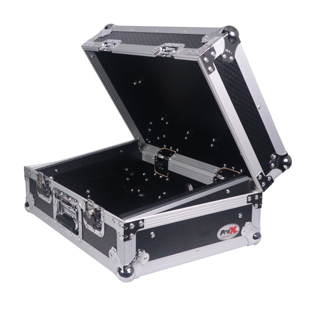 8U Top Mount Slanted Flight Case for 19 inch Mixers