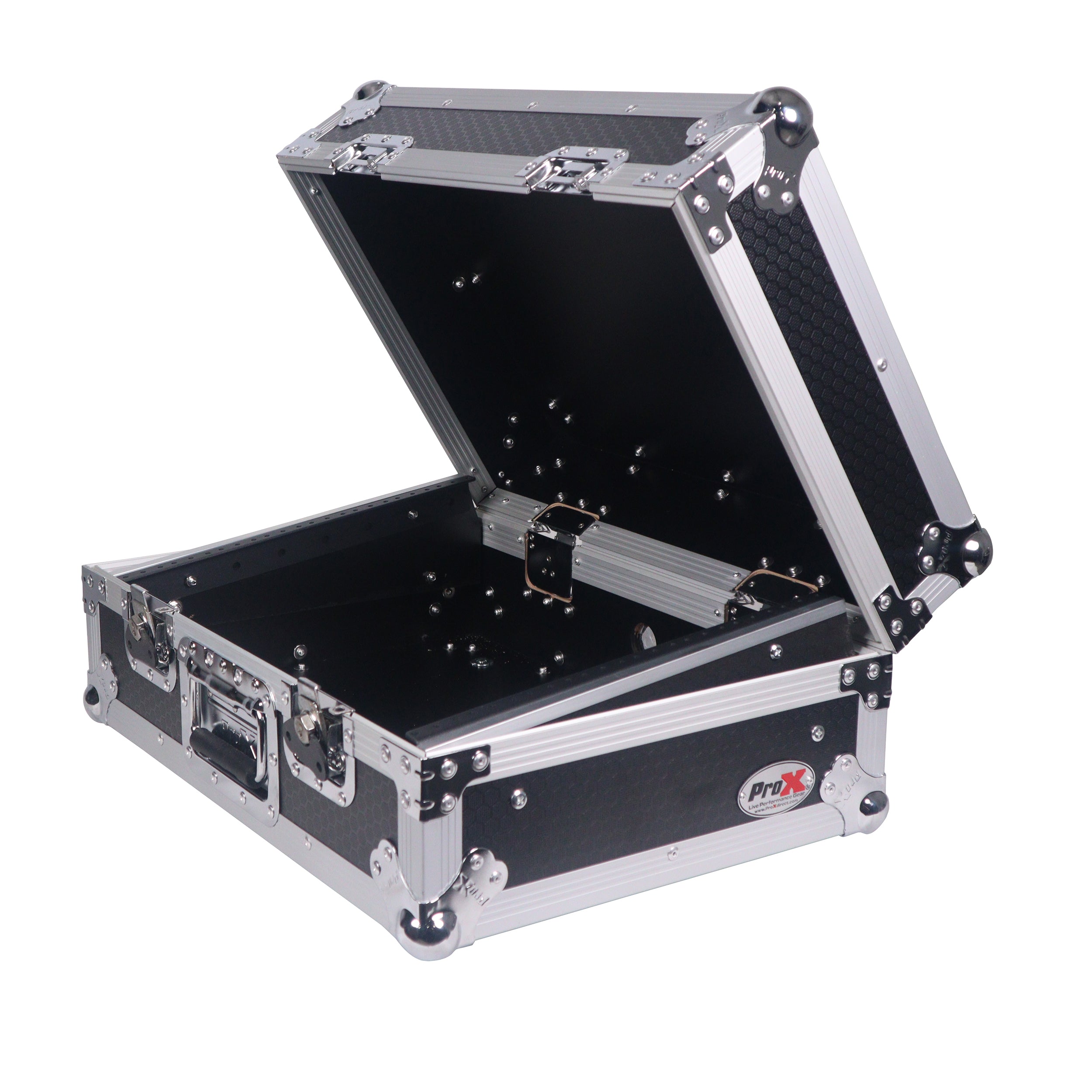 8U Top Mount Slanted Flight Case for 19 inch Mixers