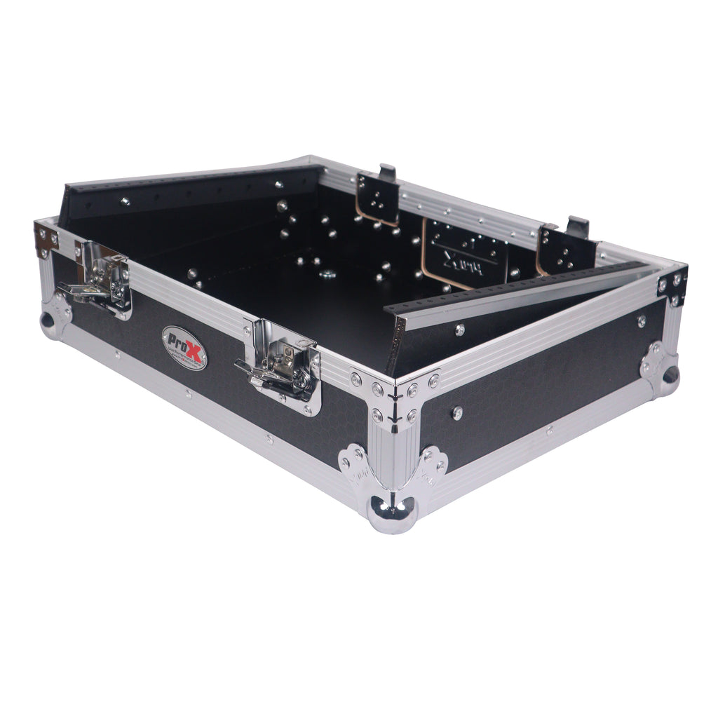 8U Top Mount Slanted Flight Case for 19 inch Mixers