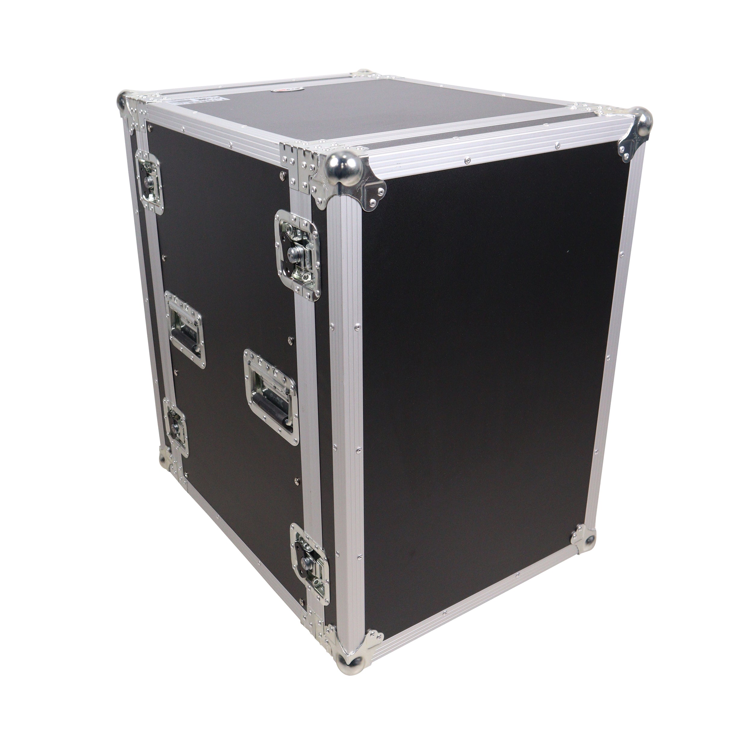 16U Vertical Amp Rack Mount Flight Case with Caster Wheels