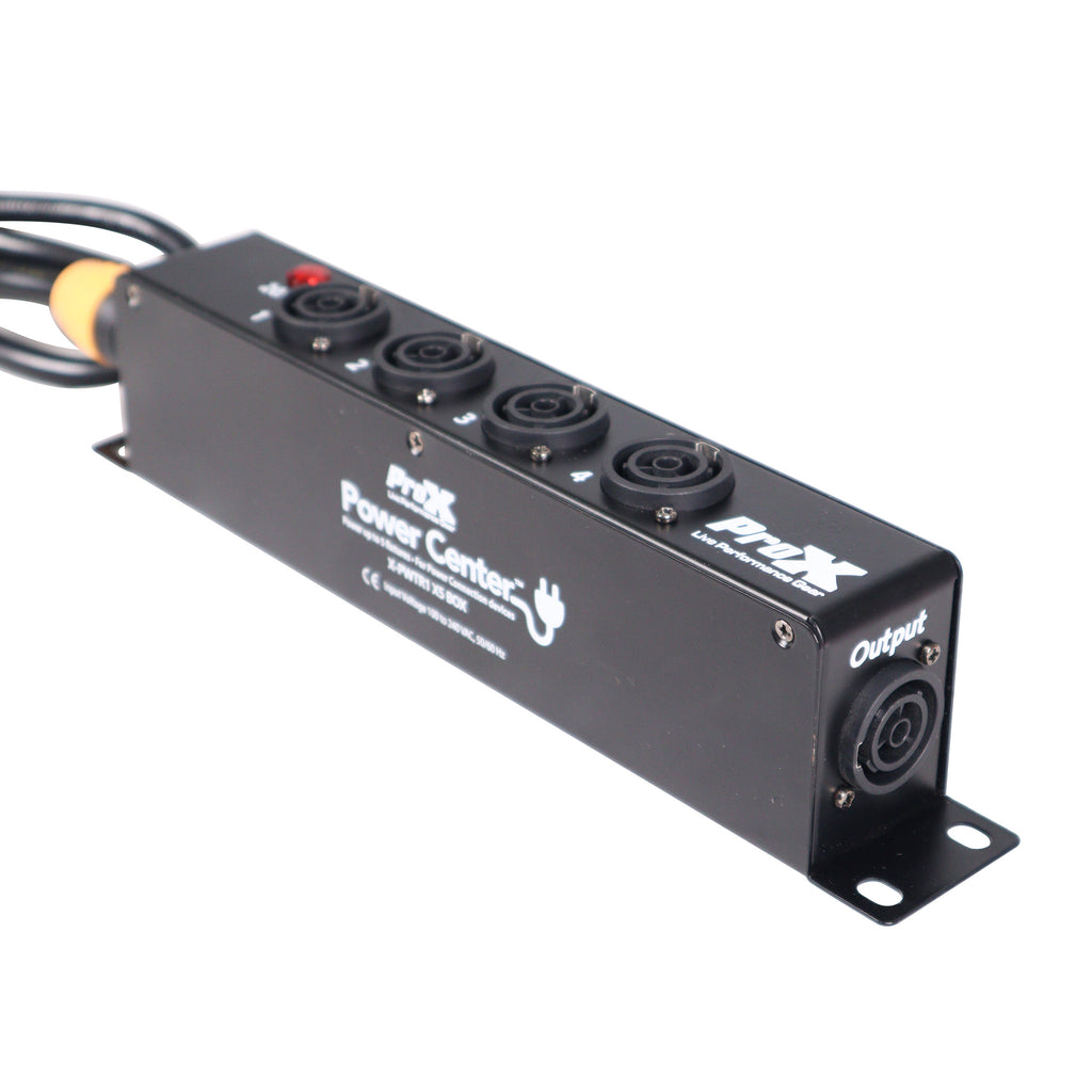 24PCS PowerCenter 4-way Power Splitter Box for True Power Connection Powers 5 Devices