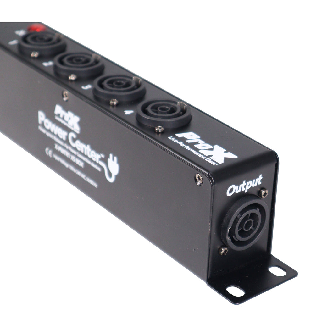 24PCS PowerCenter 4-way Power Splitter Box for True Power Connection Powers 5 Devices