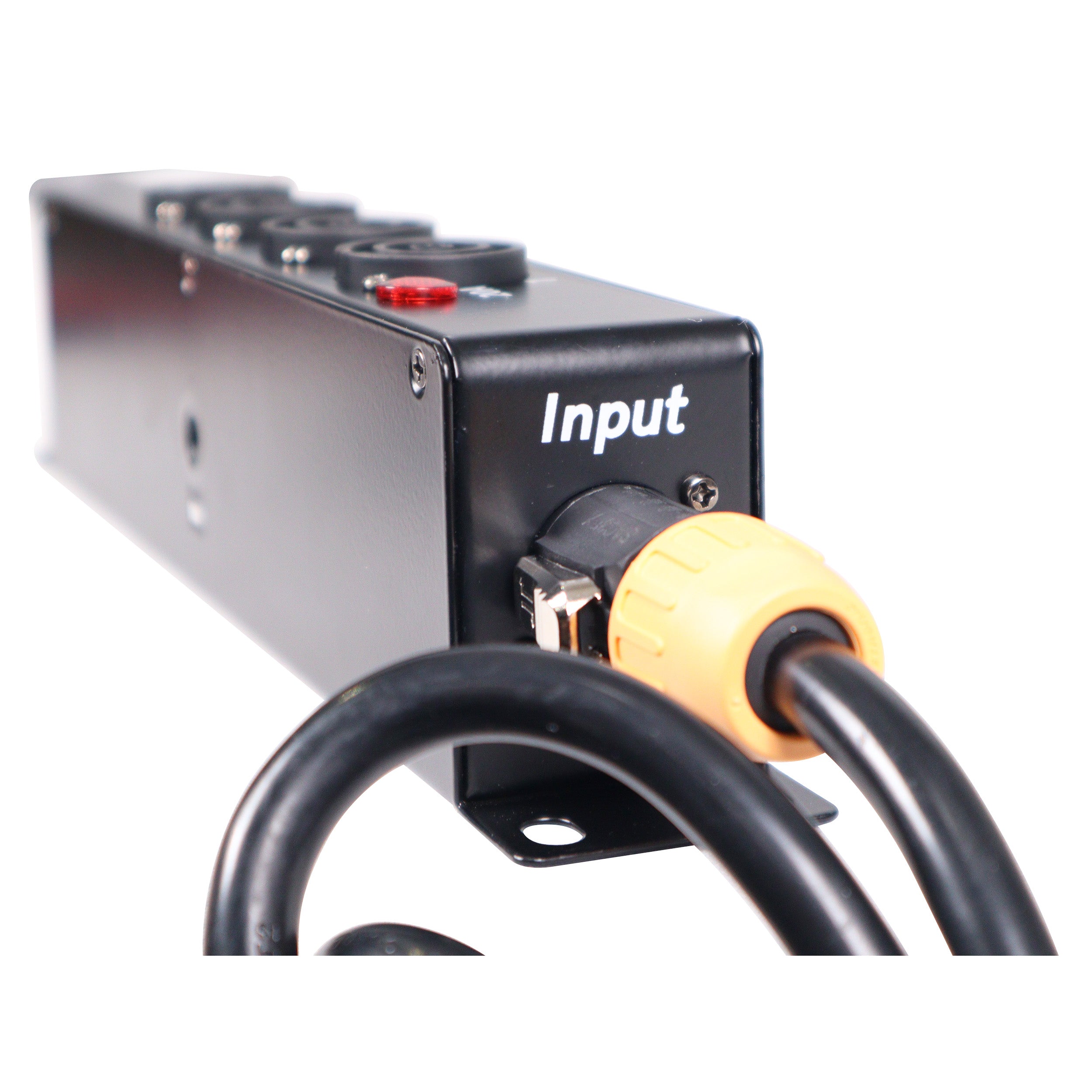 PowerCenter 4-way Power Splitter Box for True Power Connection Powers 5 Devices with Power Cord