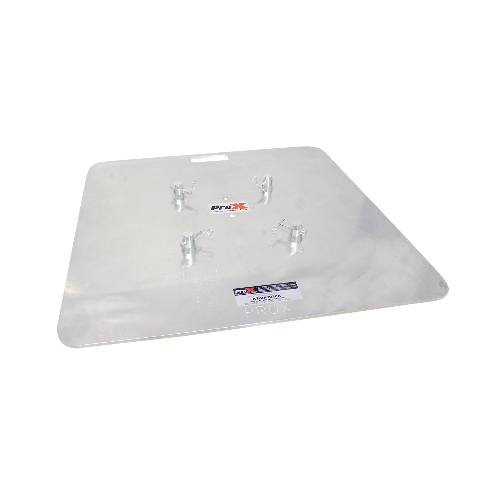 30" Aluminum 8mm Truss Base Plate for F34 F32 F31 Conical Square Truss with Connectors