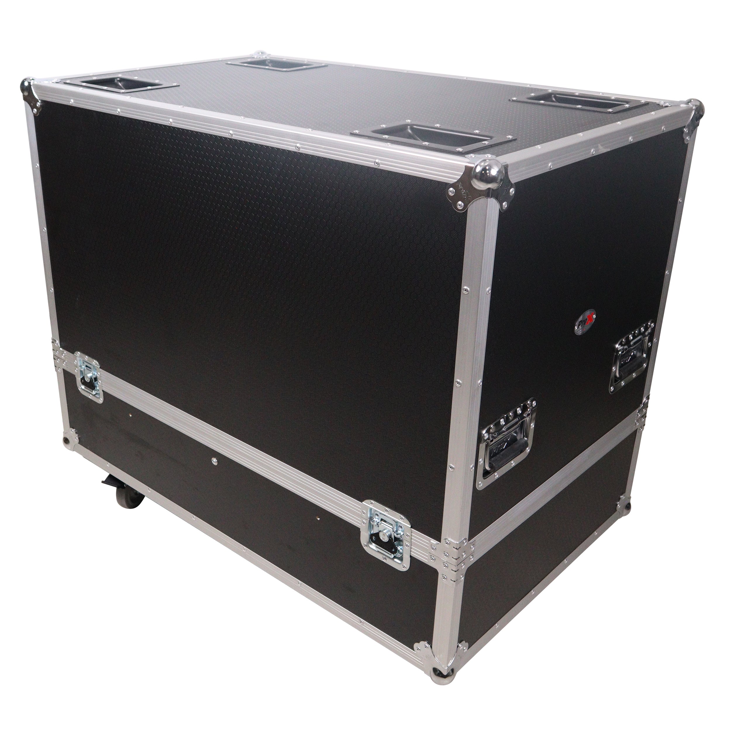 Universal Dual Speaker Flight Case Fits 2x JBL VRX918SP and more 30x20x24 in.