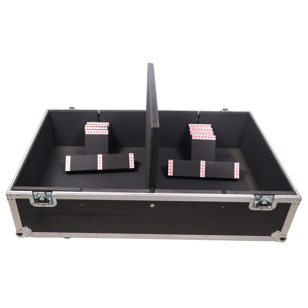 Universal Dual Speaker Flight Case Fits 2x JBL VRX918SP and more 30x20x24 in.