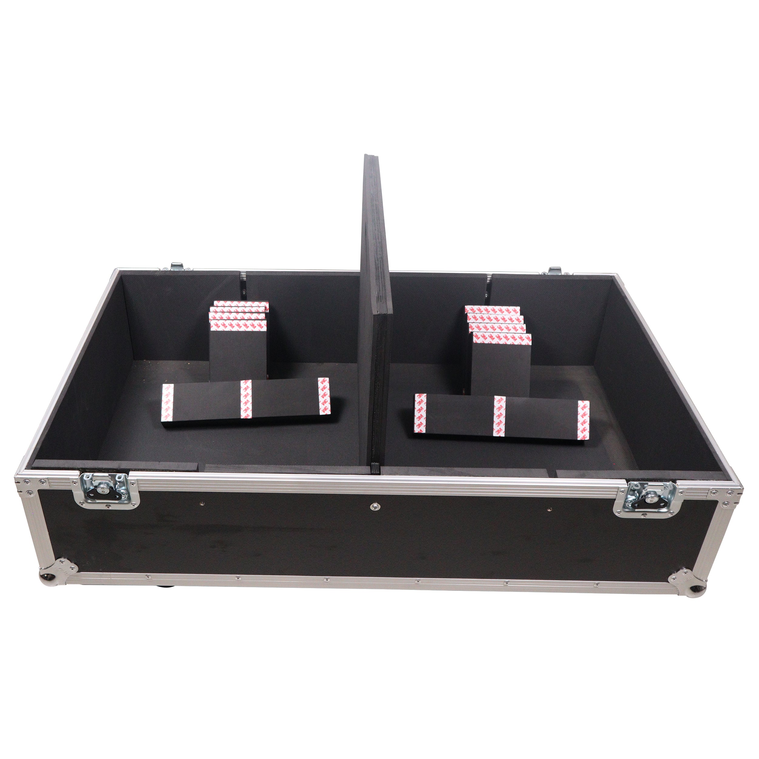 Universal Dual Speaker Flight Case Fits 2x JBL VRX918SP and more 30x20x24 in.