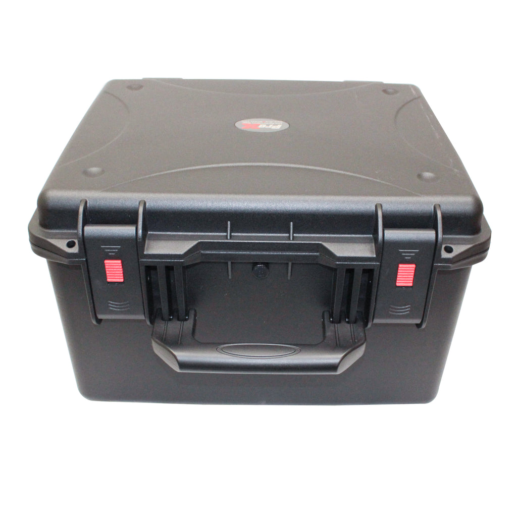 UltronX SMALL Water Air sealed ABS Molded Portable Storage Case for Audio Camera Tactical includes cut pluck foam - 17x13x9 in.