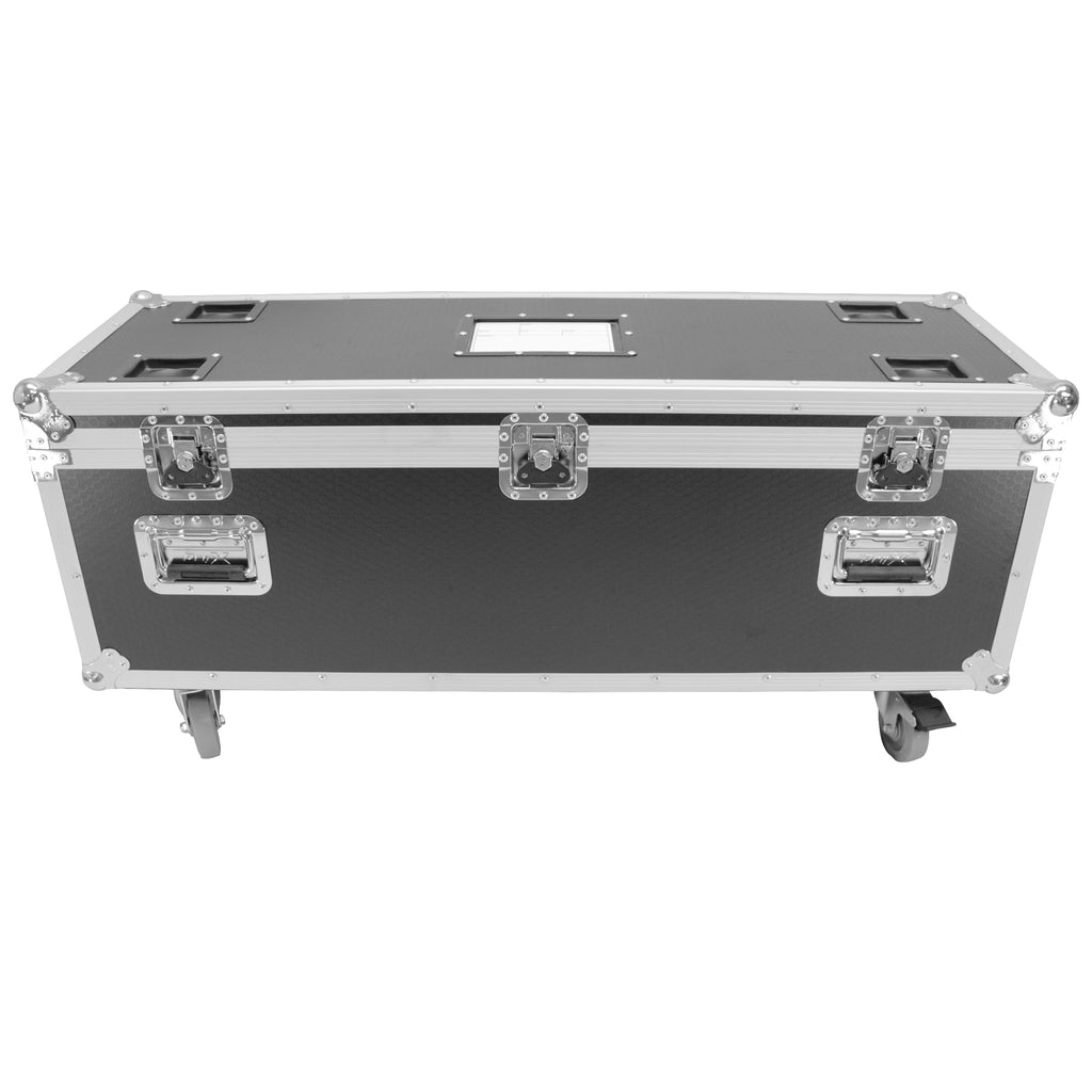 ATA Utility Flight Travel Heavy-Duty Storage Road Case with 4" in casters – 47.5"x16"x16" Exterior