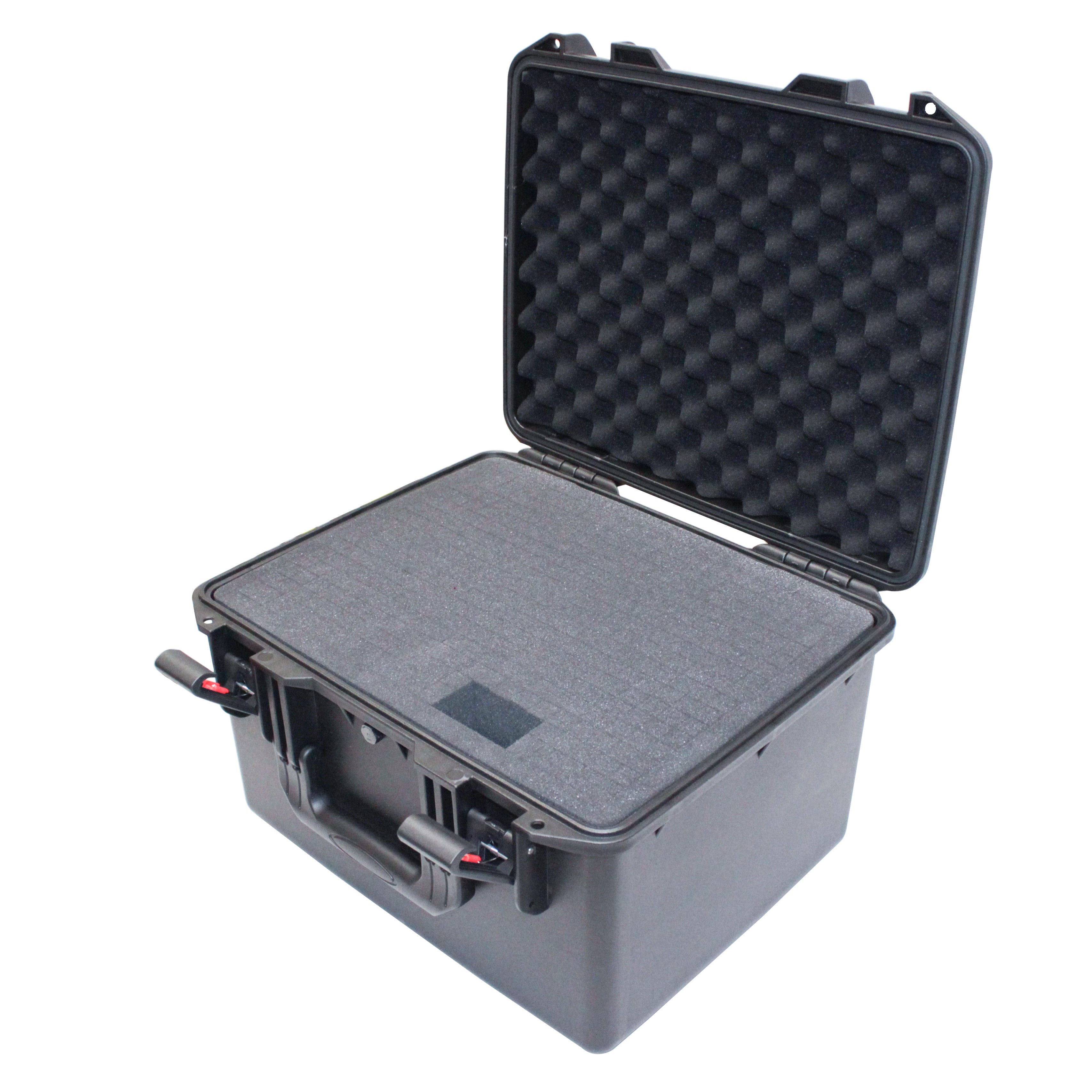 UltronX SMALL Water Air sealed ABS Molded Portable Storage Case for Audio Camera Tactical includes cut pluck foam - 17x13x9 in.