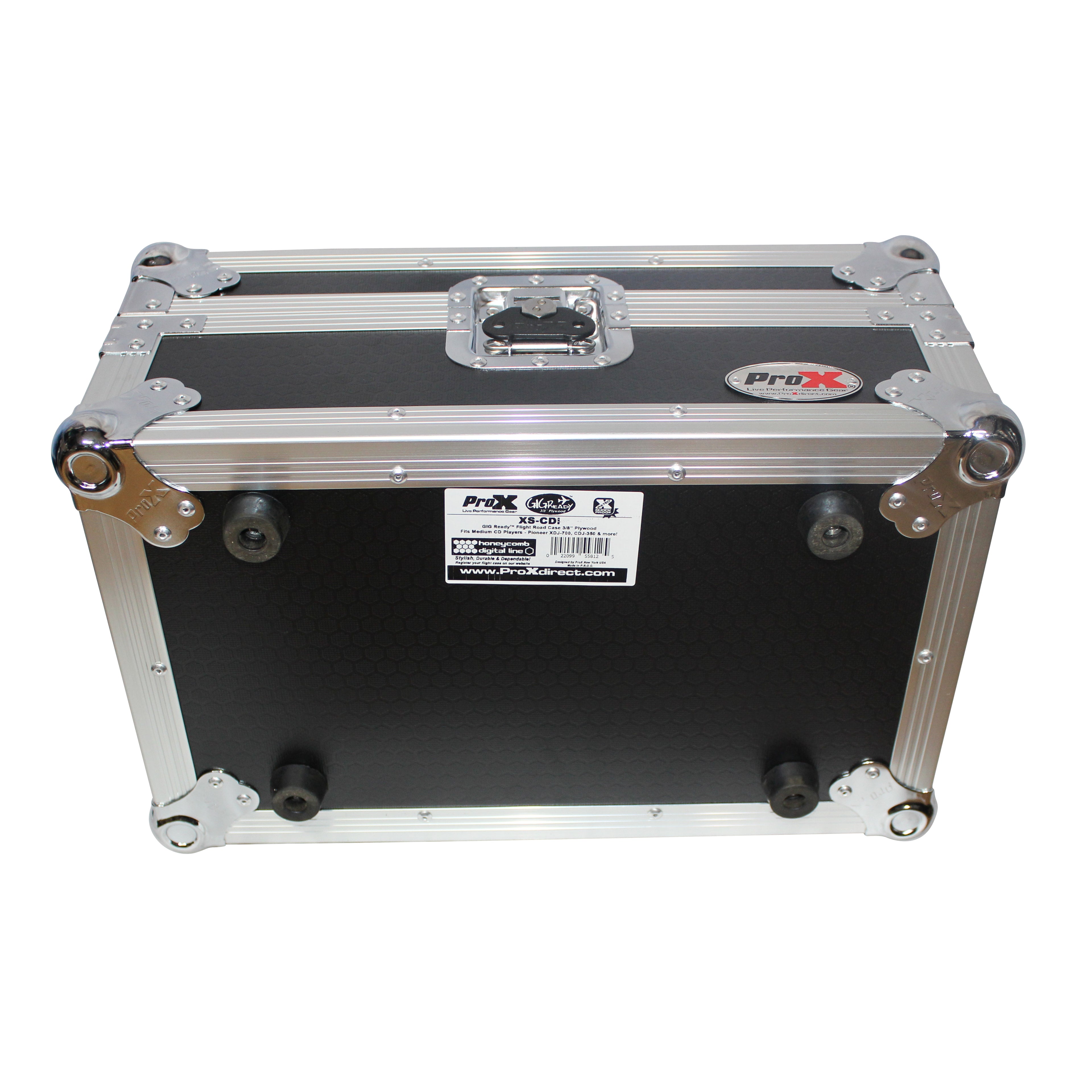 Flight Case for Medium Format CD-Media Player
