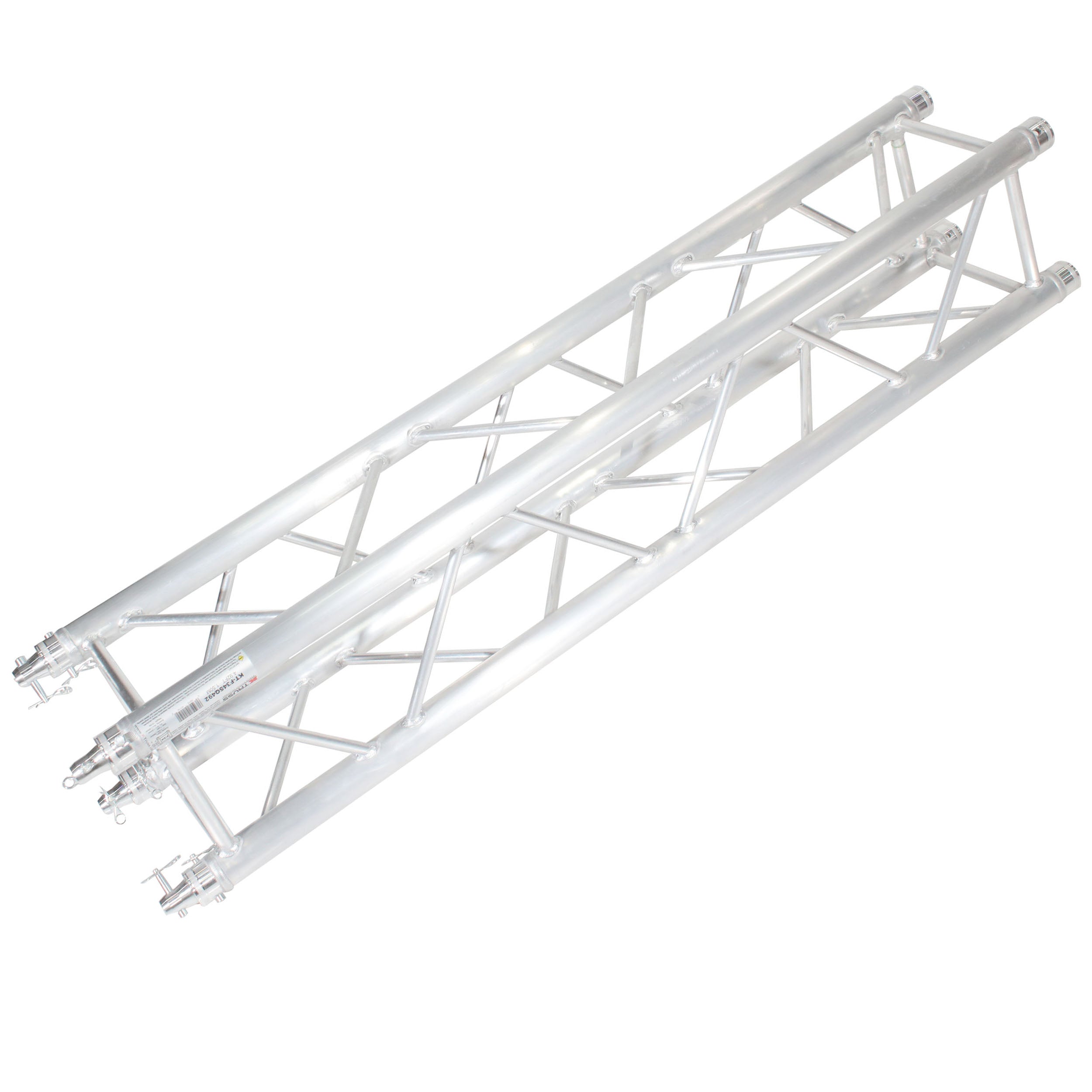 K-Truss 4.92 Lightweight Square Truss Totem Full Package Includes White Scrim, Top Plate and Base Plate
