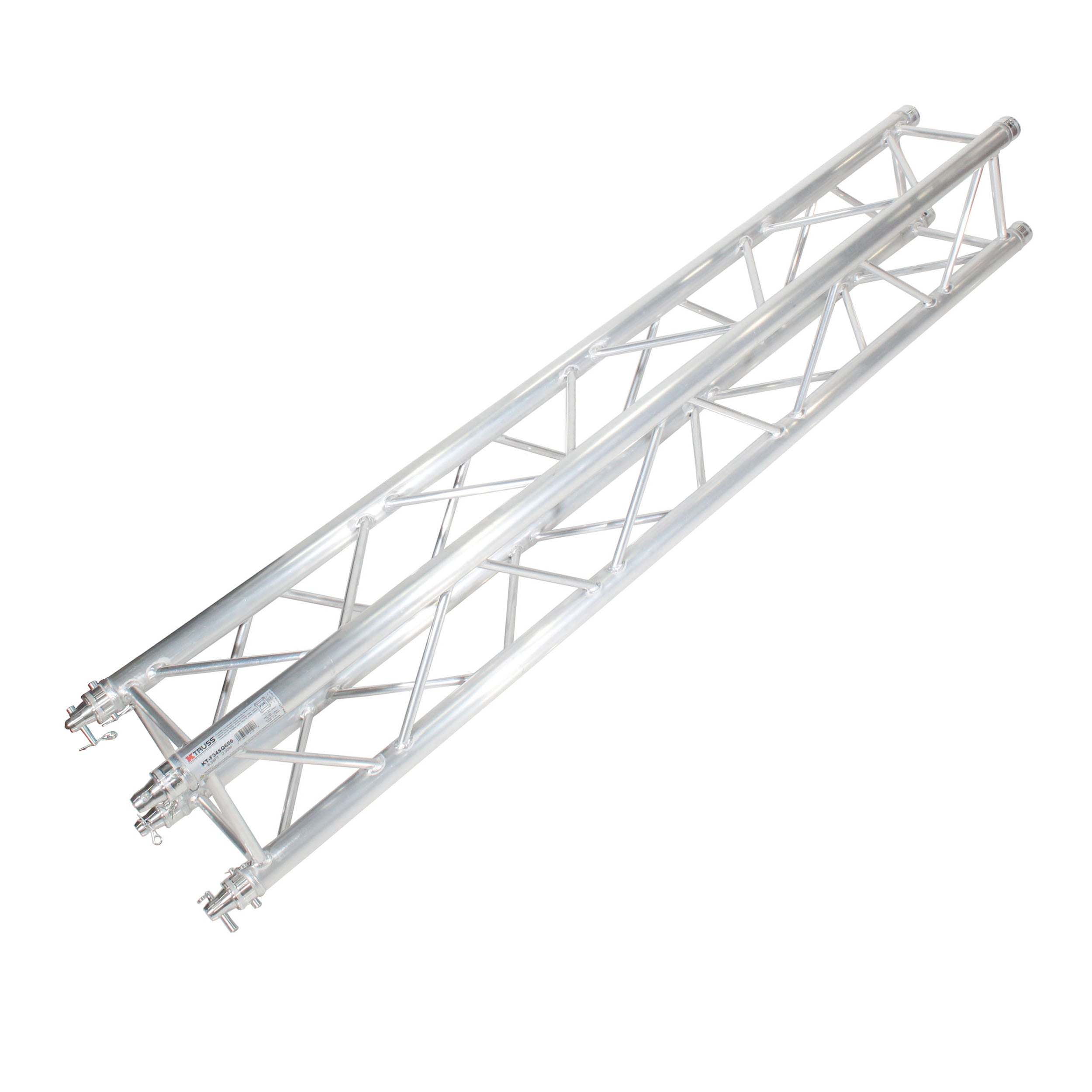K-Truss 6.56 Lightweight Square Truss Totem Full Package Includes White Scrim, Top Plate and Base Plate