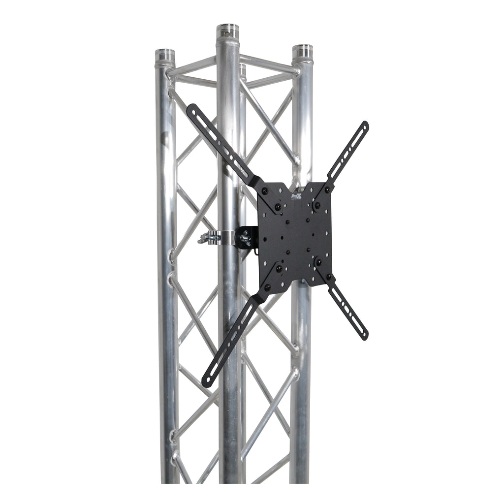 Totem Package - 2 meter 6.56 Ft with 24x30" Base Plate on wheels and TV Braket hold up to 80" TV