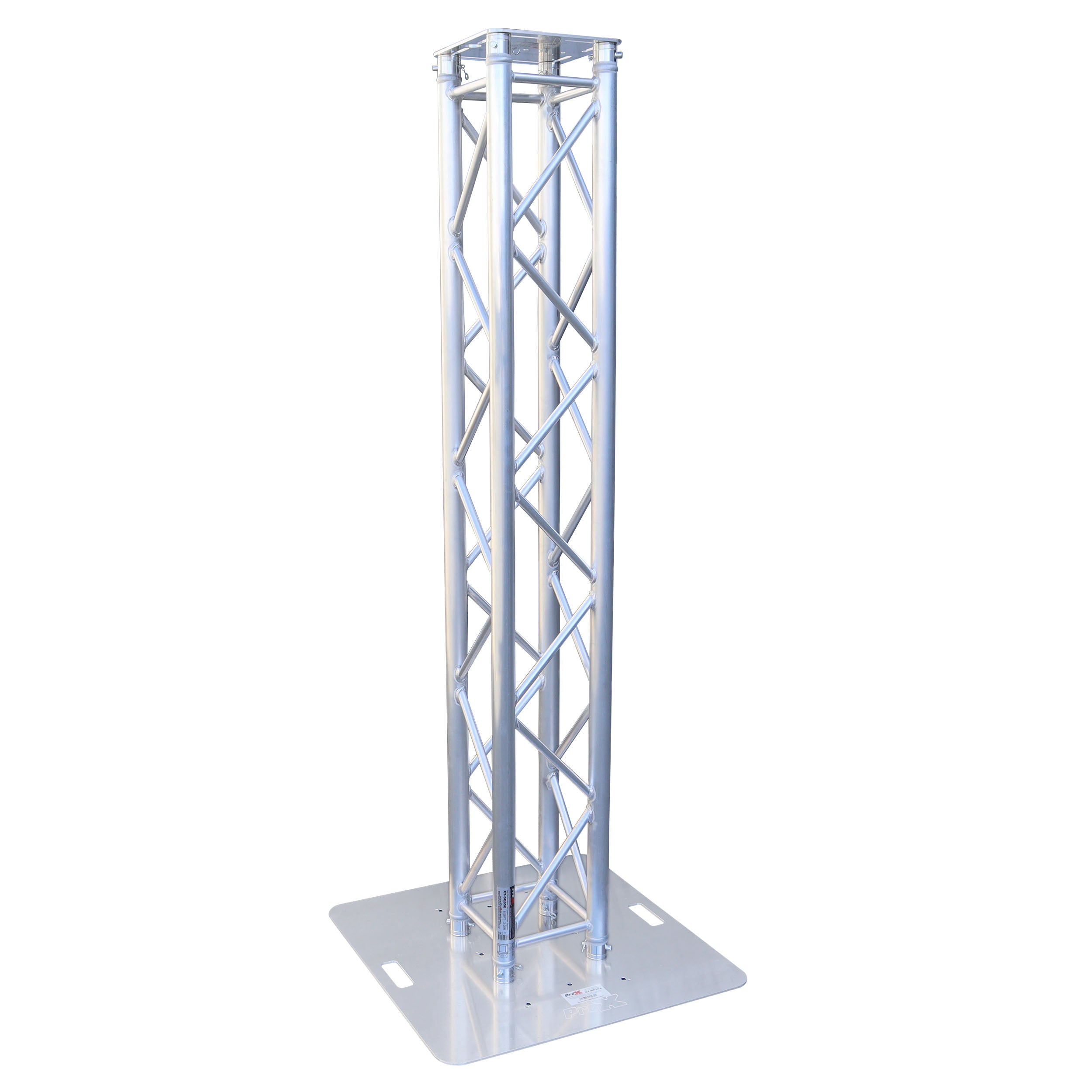 K-Truss 6.56 Lightweight Square Truss Totem Full Package Includes White Scrim, Top Plate and Base Plate