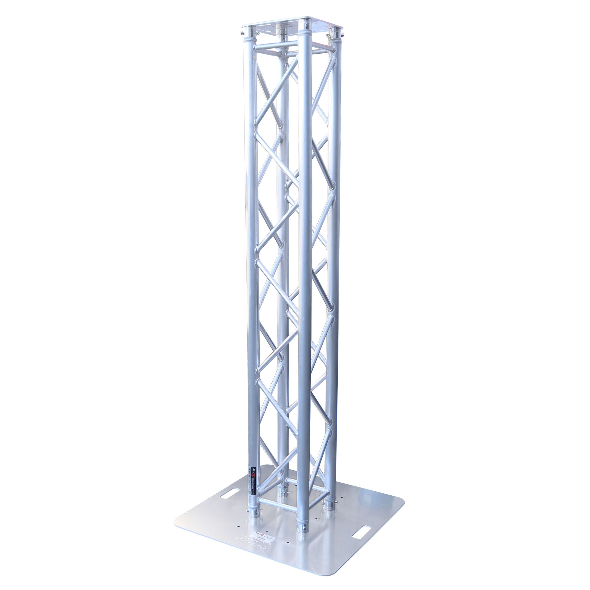 K-Truss 6.56 Lightweight Square Truss Totem Full Package Includes White Scrim, Top Plate and Base Plate