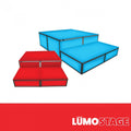 LUMOStage 2×2 Acrylic Replacement Top Panel 10mm Translucent White