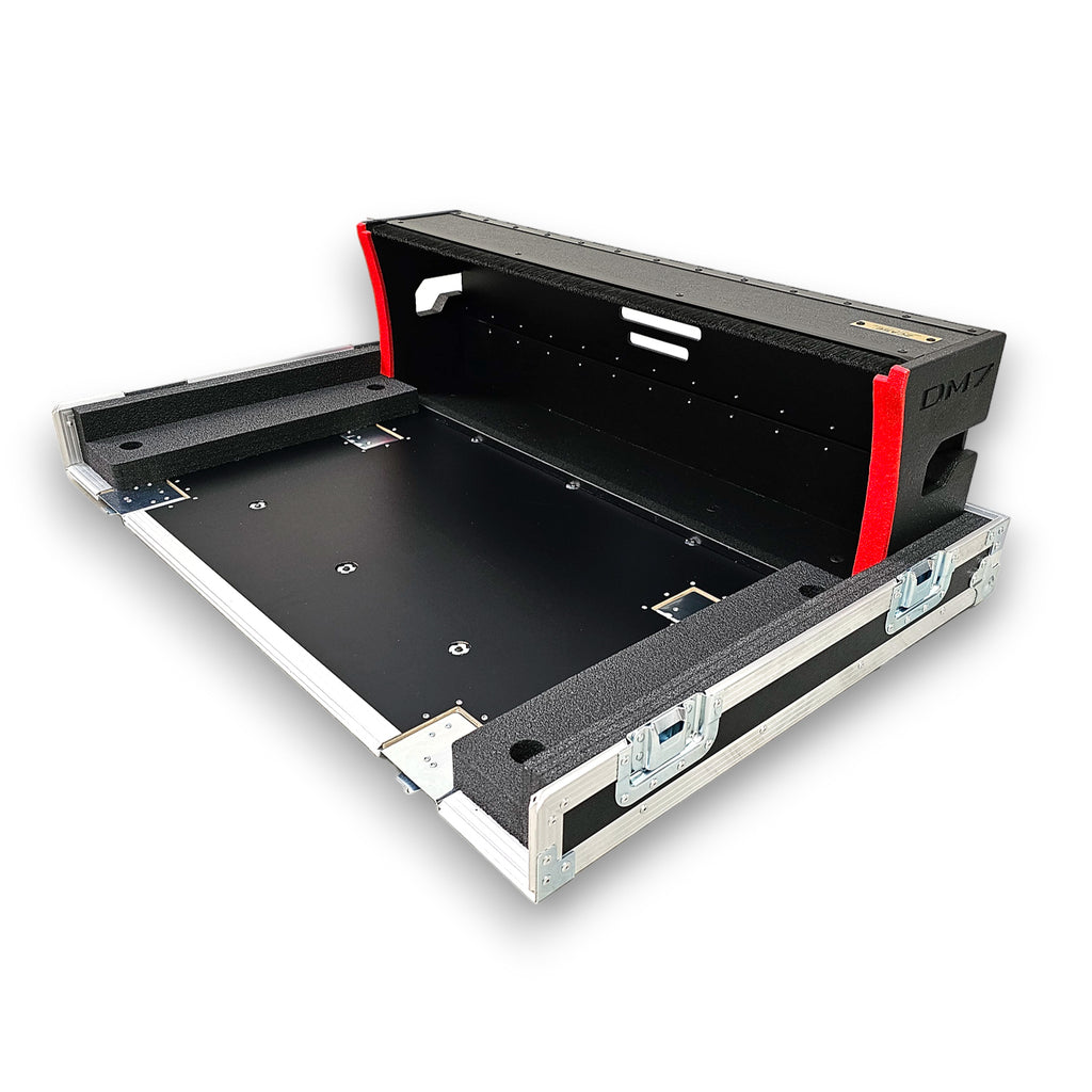 ATA Digital Audio Mixer Flight Pro Case for Yamaha DM7 Console with Doghouse compartment and Caster wheels by Zcase Poland