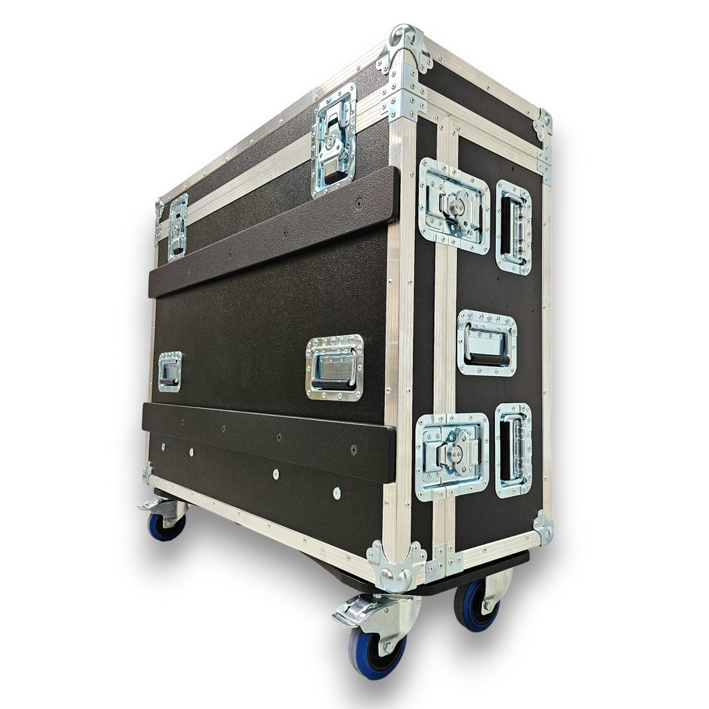 ATA Digital Audio Mixer Flight Pro Case for Yamaha DM7 Console with Doghouse compartment and Caster wheels by Zcase Poland