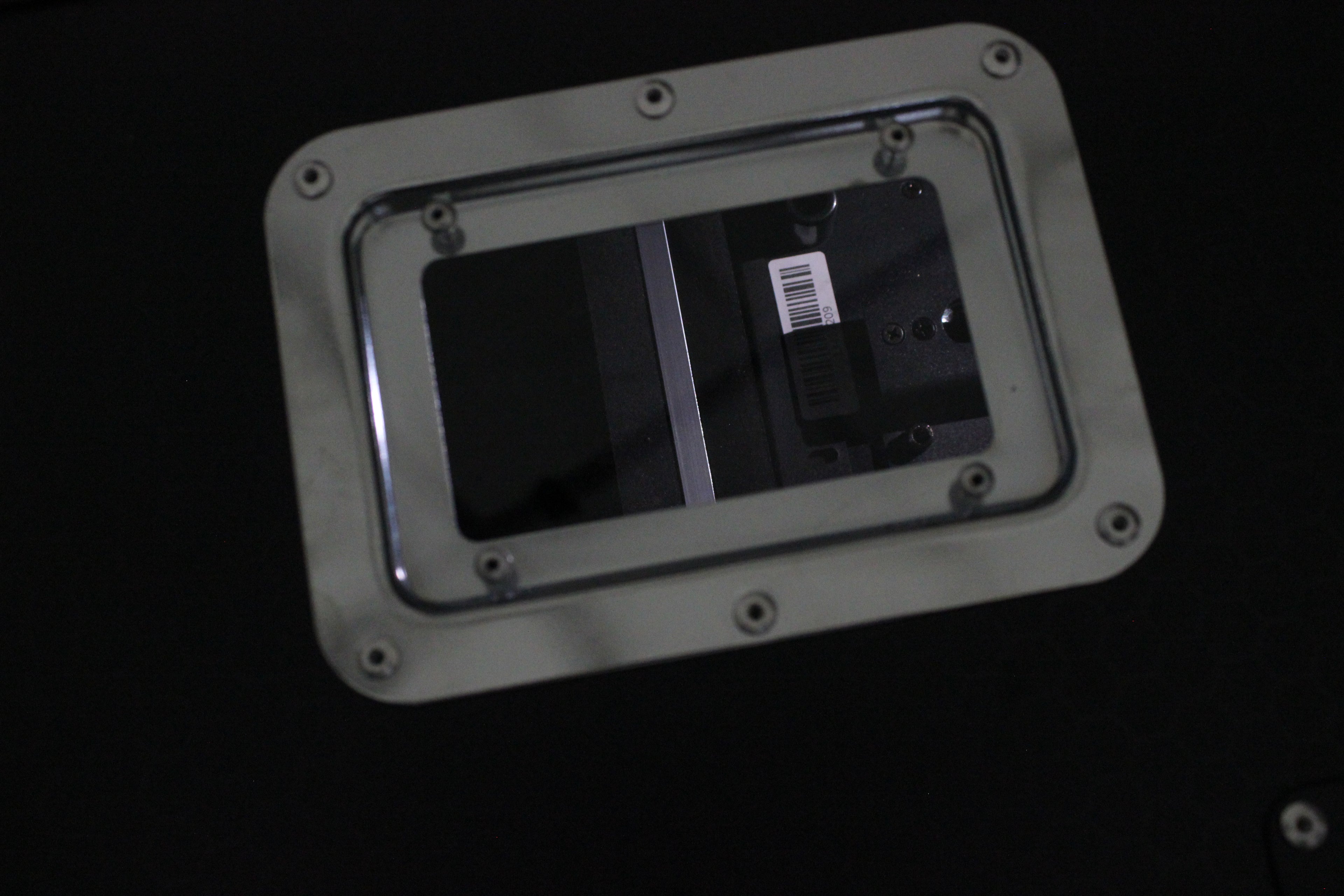 5x7" Acrylic Clear High Impact Recessed Dish