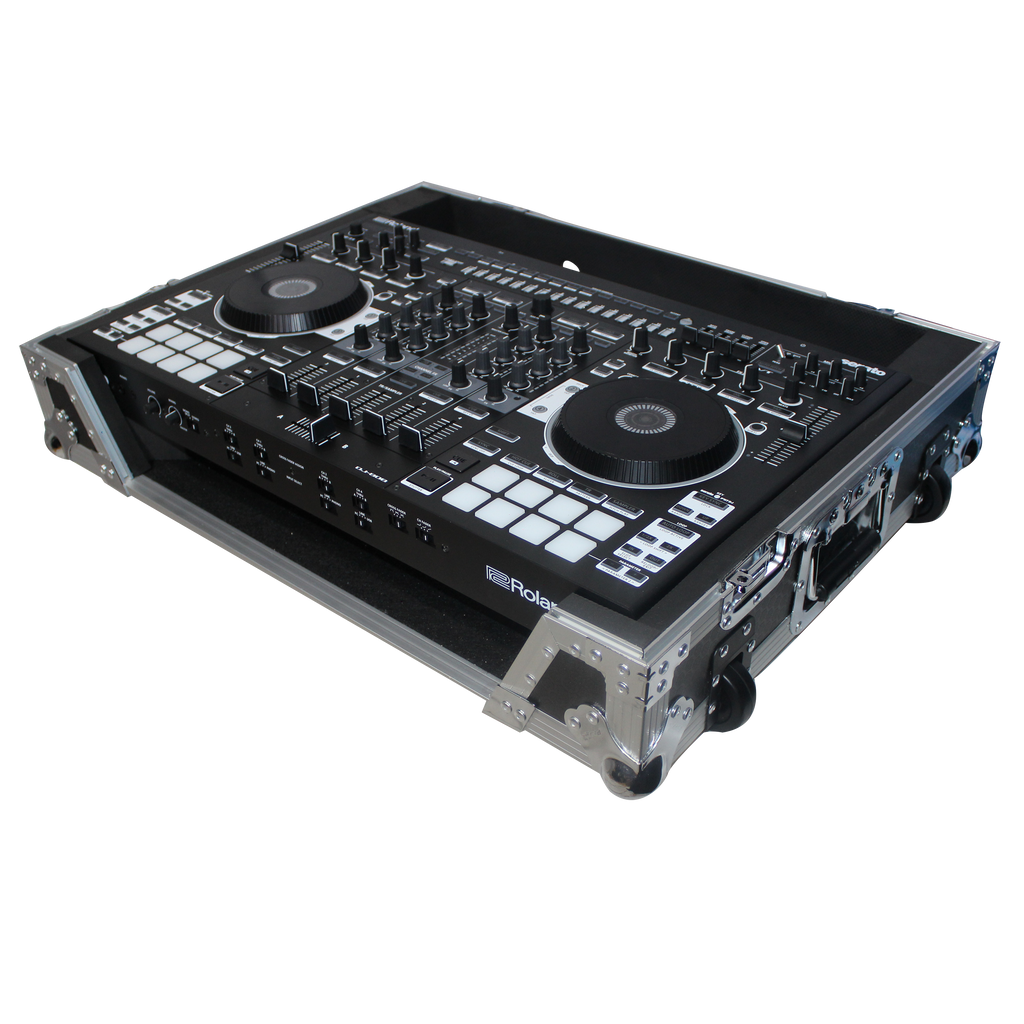 Flight Case for Roland DJ-808 or Denon MC7000 Digital Controller W-Wheels